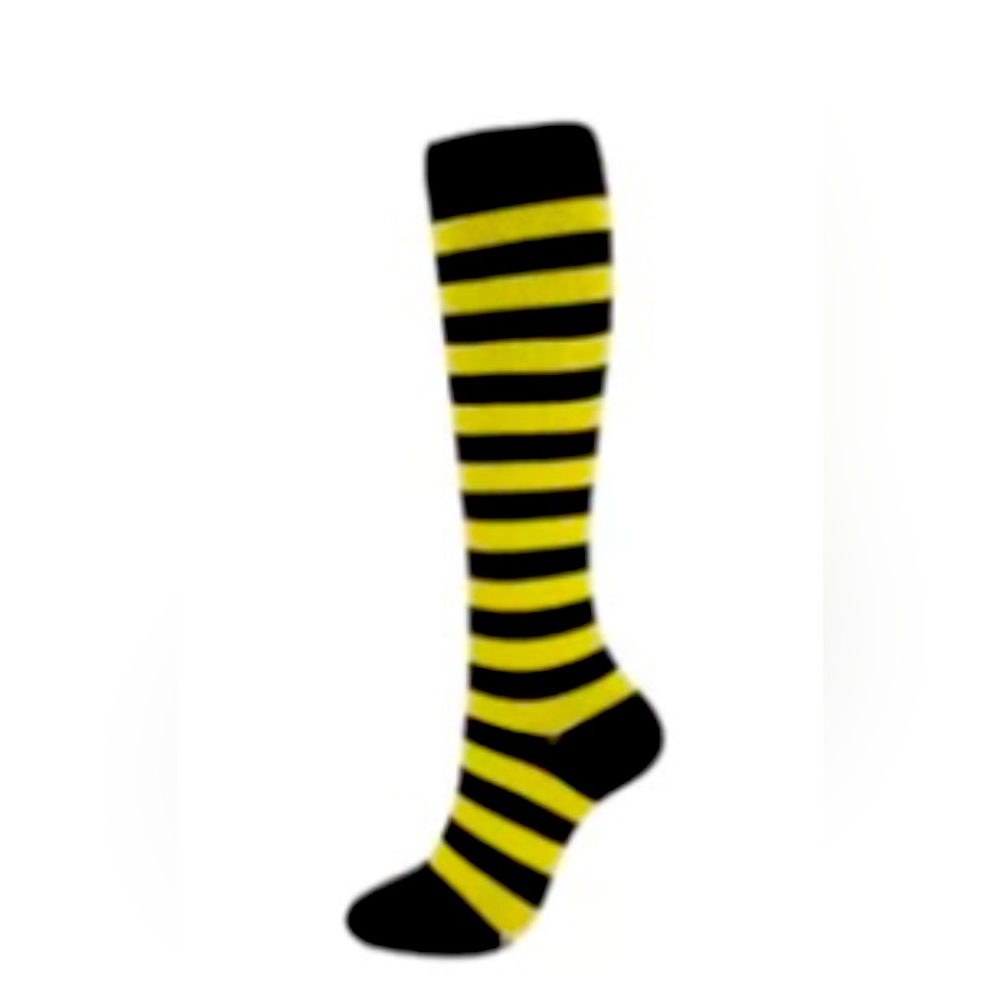Costume DRESS UP 
High Knee Nurse Med 
Compression Socks health, pumpkin